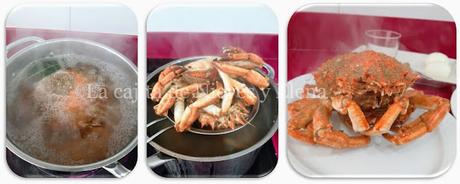 Centollo frio a la pescadora Centollo frio a la pescadora