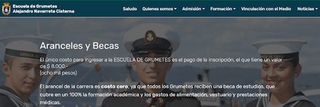 Escuela de Grumetes de la Armada de Chile, abre proceso de postulación 2024.