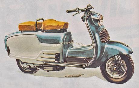 Ducati Cruiser, una motoneta italiana fabricada en el año 1952