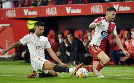 Datos del Sevilla FC ante el Celta en Nervión