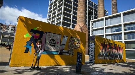 Paredes de 7 distritos habilitadas para pintar en ellas sin pedir permiso