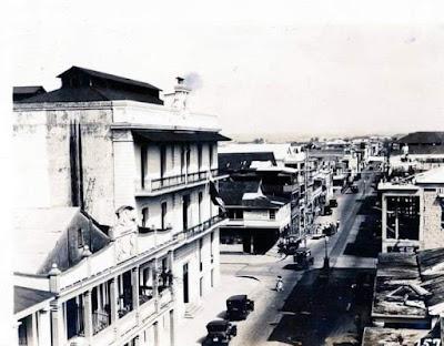 Vista parcial del Palacio de la Gobernación de Colón.