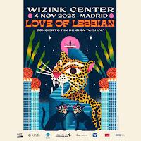 Concierto de Love of Lesbian en noviembre del 2023