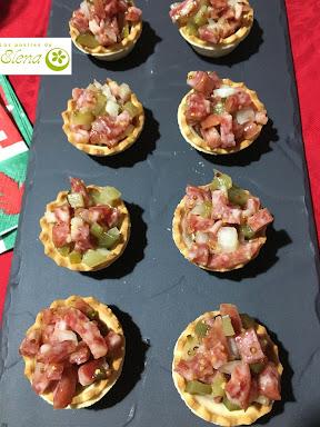 Tartar de salchichón Tartar de salchichón