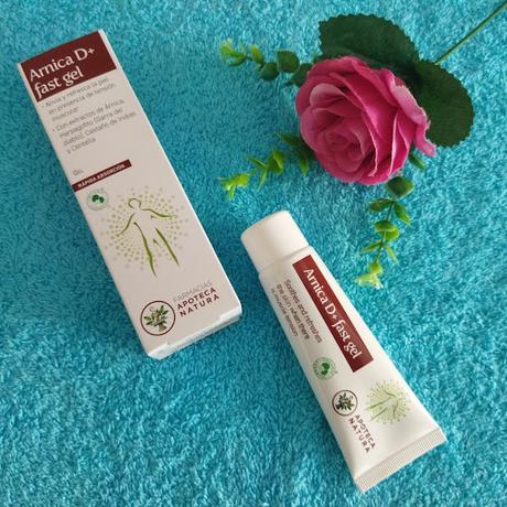 Probando Arnica D+ fast gel gracias a Apoteca Natura