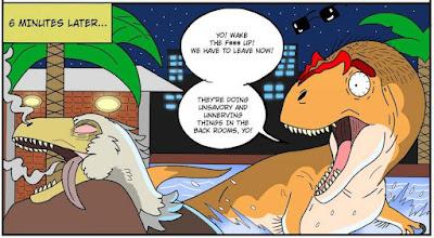 Los mundos prehistóricos de Jamelle Texeria