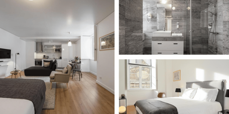 Un apartotel elegante a tiro de piedra de Chiado