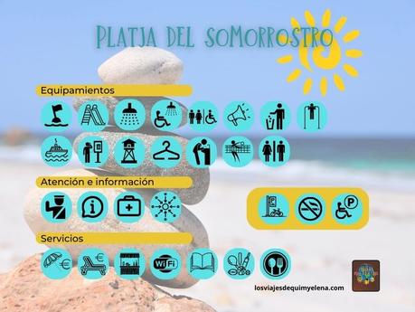 Servicios en la Platja del Somorrostro