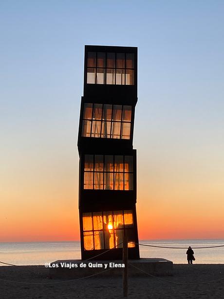 L'Estel Ferit en la Platja de Sant Miquel de Barcelona