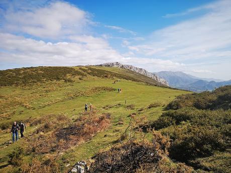 Cabeza Pandescura y Foz del Casaño por la Canal de la Llucia