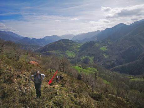 Cabeza Pandescura y Foz del Casaño por la Canal de la Llucia