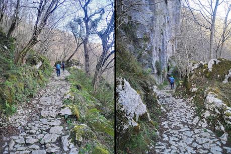 Cabeza Pandescura y Foz del Casaño por la Canal de la Llucia