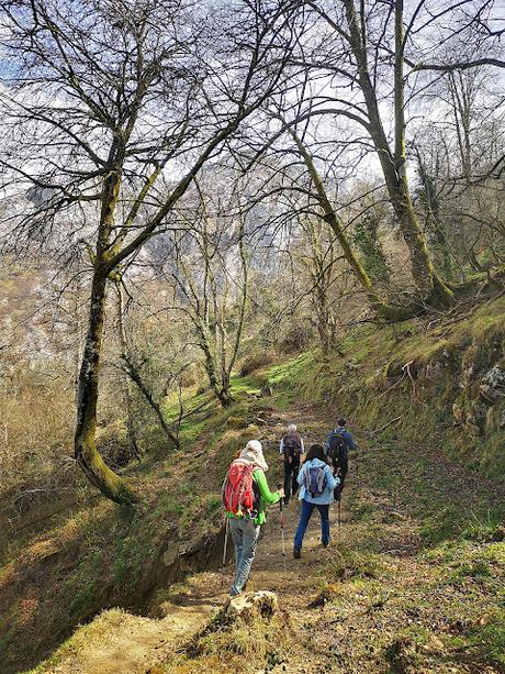 Cabeza Pandescura y Foz del Casaño por la Canal de la Llucia