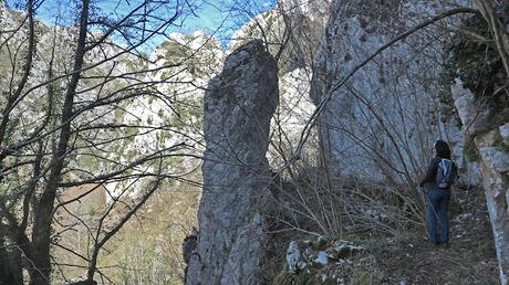 Cabeza Pandescura y Foz del Casaño por la Canal de la Llucia