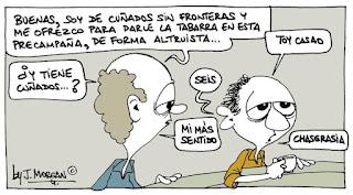 De los progres y las fuerzas del orden