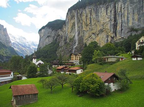 valle de Lauterbrunnen Suiza
