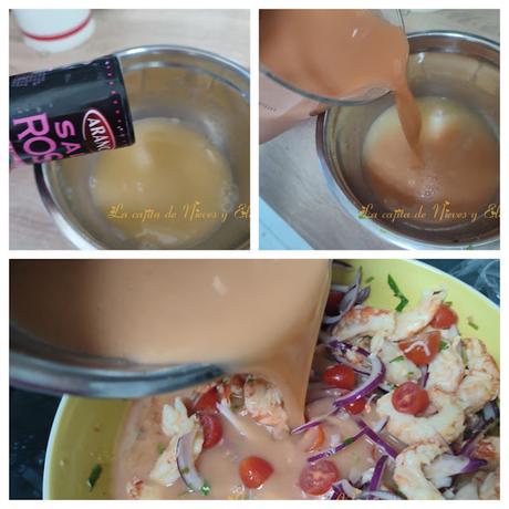 Ceviche de langostinos al estilo ecuatoriano Ceviche de langostinos al estilo ecuatoriano