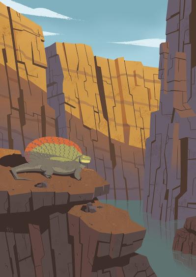 Unas cuantas ilustraciones dinosaurianas... (LXXVIII)