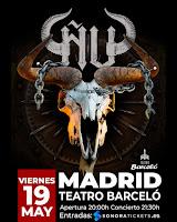 Concierto de Ñú en el Teatro Barceló en Mayo
