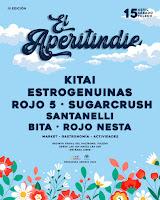 Cartel del Aperitindie del 15/4 en Toledo