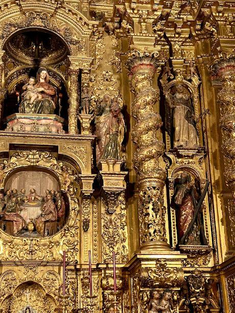 El Convento de Madre de Dios (3): el Retablo Mayor de la Iglesia.