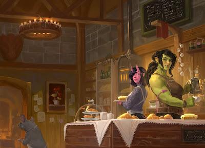 El café de las leyendas, de Travis Baldree