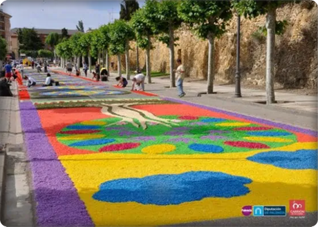 Procesión del Corpus en Carrión de los Condes