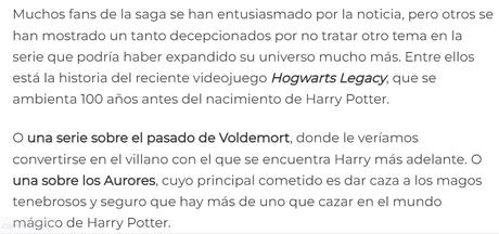Confirmada la serie de 'Harry Potter' por HBO