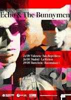 Conciertos en España este 2023 de Echo & The Bunnymen en Septiembre