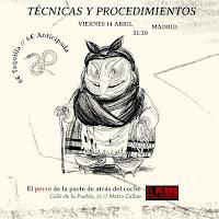 Concierto de Técnicas y Procedimientos en El perro de la parte de atrás del coche