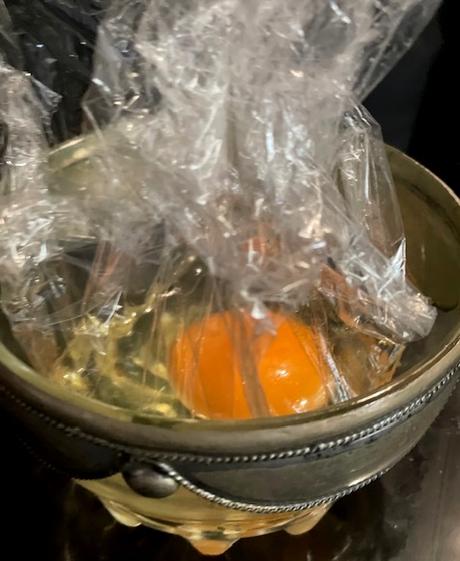 Huevo Poché sobre Kartoffelpuffer, mi versión de Horcher Huevo Poché sobre Kartoffelpuffer, mi versión de Horcher