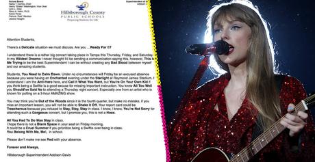 #ENTRETENIMIENTO: ¿Por? #Maestro escribió una carta para que sus #alumnos no vayan a los #conciertos de Taylor Swift | #MUSICA