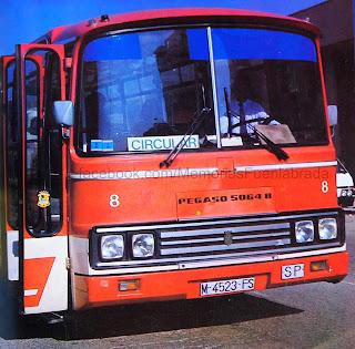 Autobús de la EMT en 1988