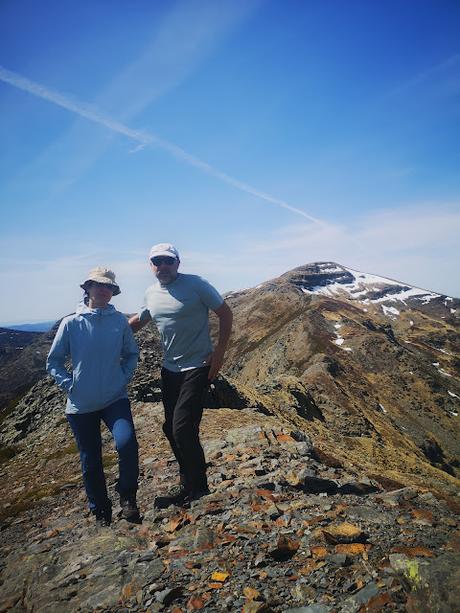 Cuiña y El Campanario desde Tejedo de Ancares