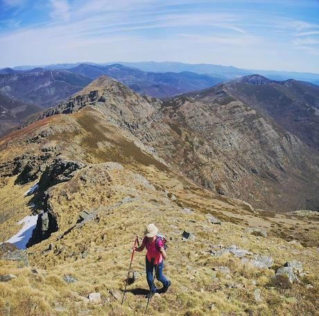 Cuiña y El Campanario desde Tejedo de Ancares