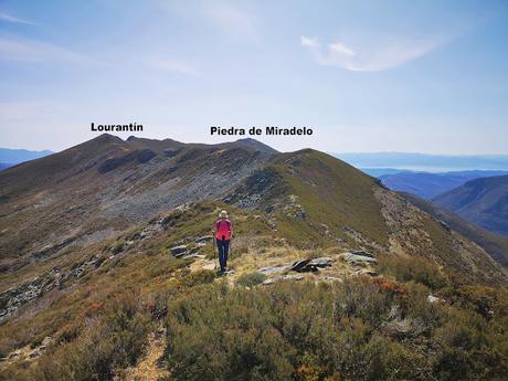 Cuiña y El Campanario desde Tejedo de Ancares