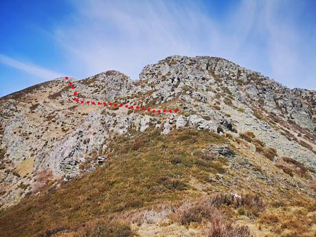 Cuiña y El Campanario desde Tejedo de Ancares