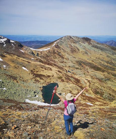 Cuiña y El Campanario desde Tejedo de Ancares
