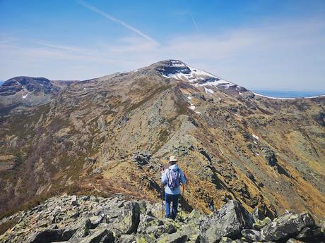 Cuiña y El Campanario desde Tejedo de Ancares
