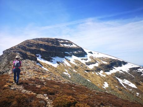 Cuiña y El Campanario desde Tejedo de Ancares