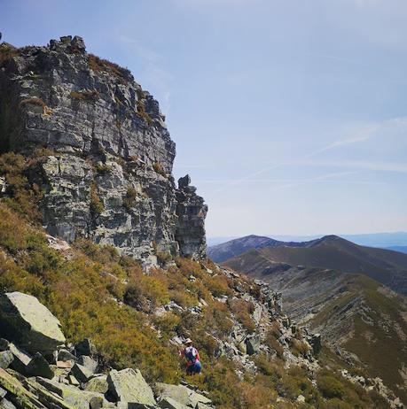 Cuiña y El Campanario desde Tejedo de Ancares