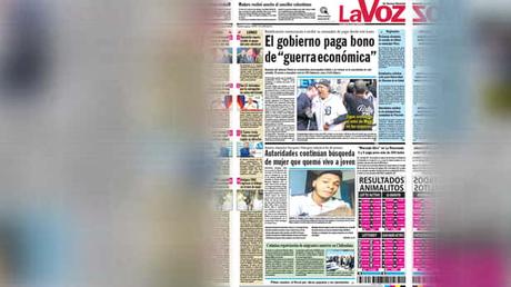 Portada la voz 17/04/2023