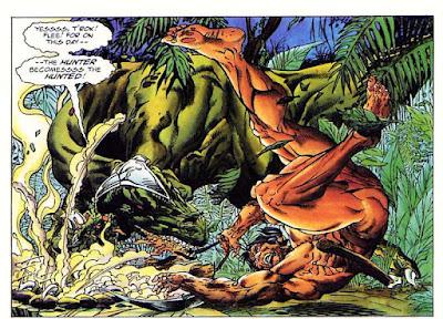 Y la I.A. llegó a los cómics de dinosaurios...