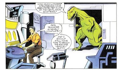 Y la I.A. llegó a los cómics de dinosaurios...