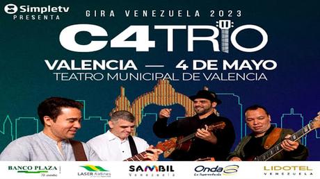 #MUSICA:  |  C4 Trío (@c4trio)  Regresa a #Venezuela con una gira nacional (+VIDEO) | #Eventos #espectáculos #Conciertos