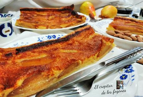 TARTA DE PERA Y CHOCOLATE tarta de pera