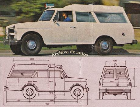 Rastrojero Diesel X-78 Ambulancia 1974