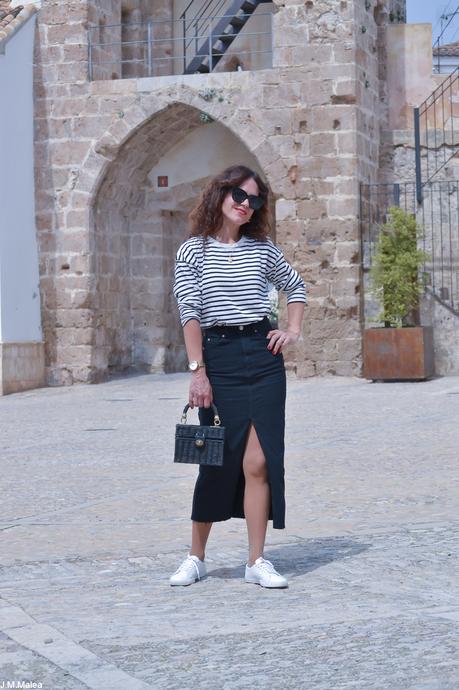 FALDA MAXI DENIM FALDA MAXI DENIM