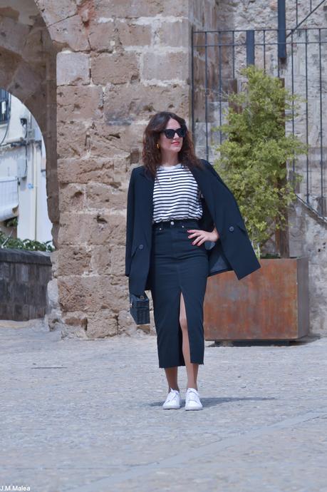 FALDA MAXI DENIM FALDA MAXI DENIM