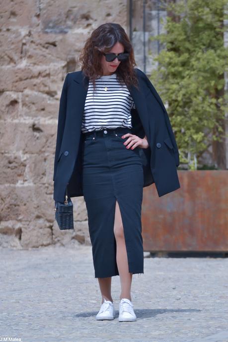 FALDA MAXI DENIM FALDA MAXI DENIM